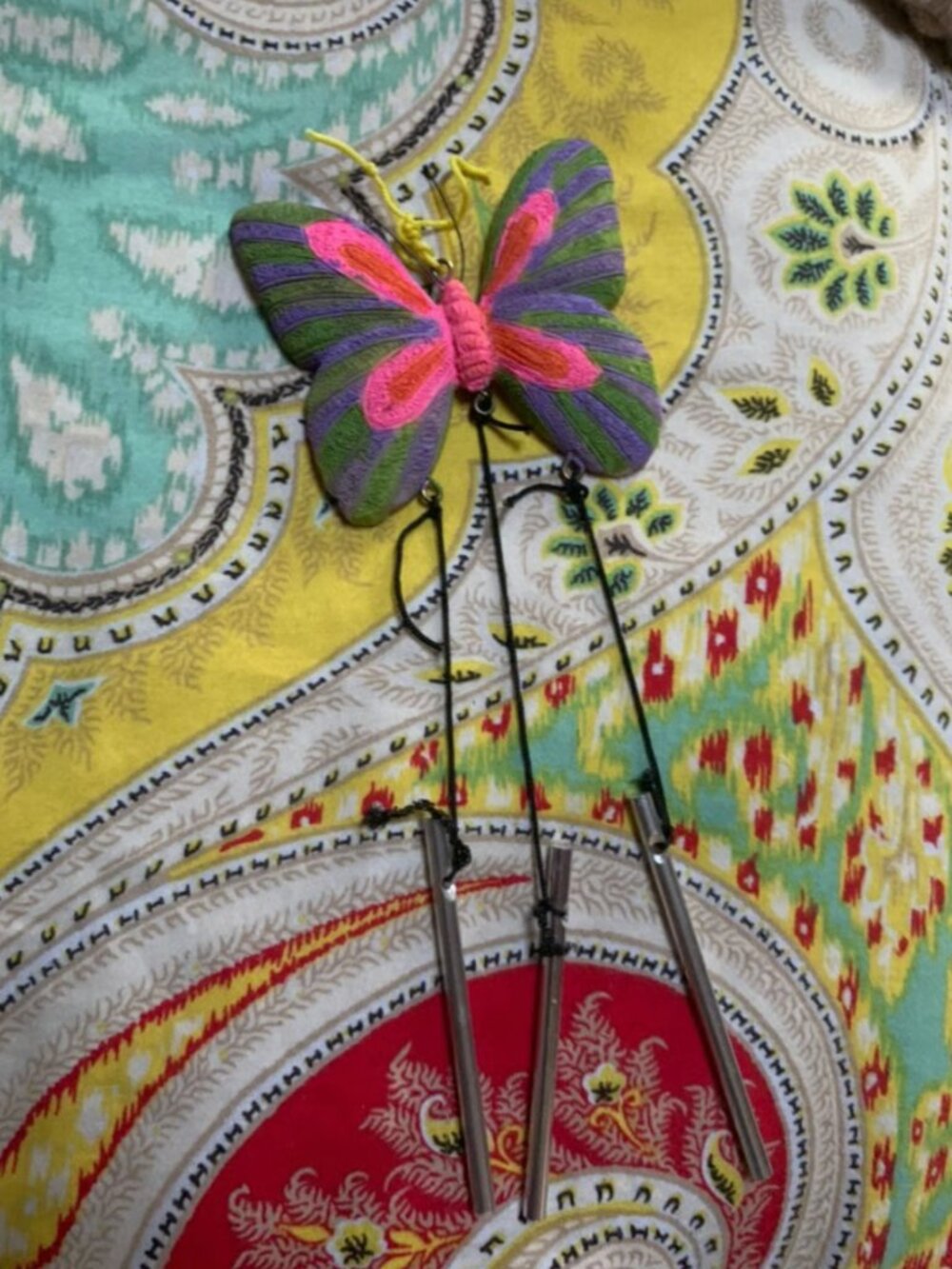 Handmade Butterfly Wind Chimes